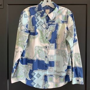 Chico's No-Iron L/S Shirt